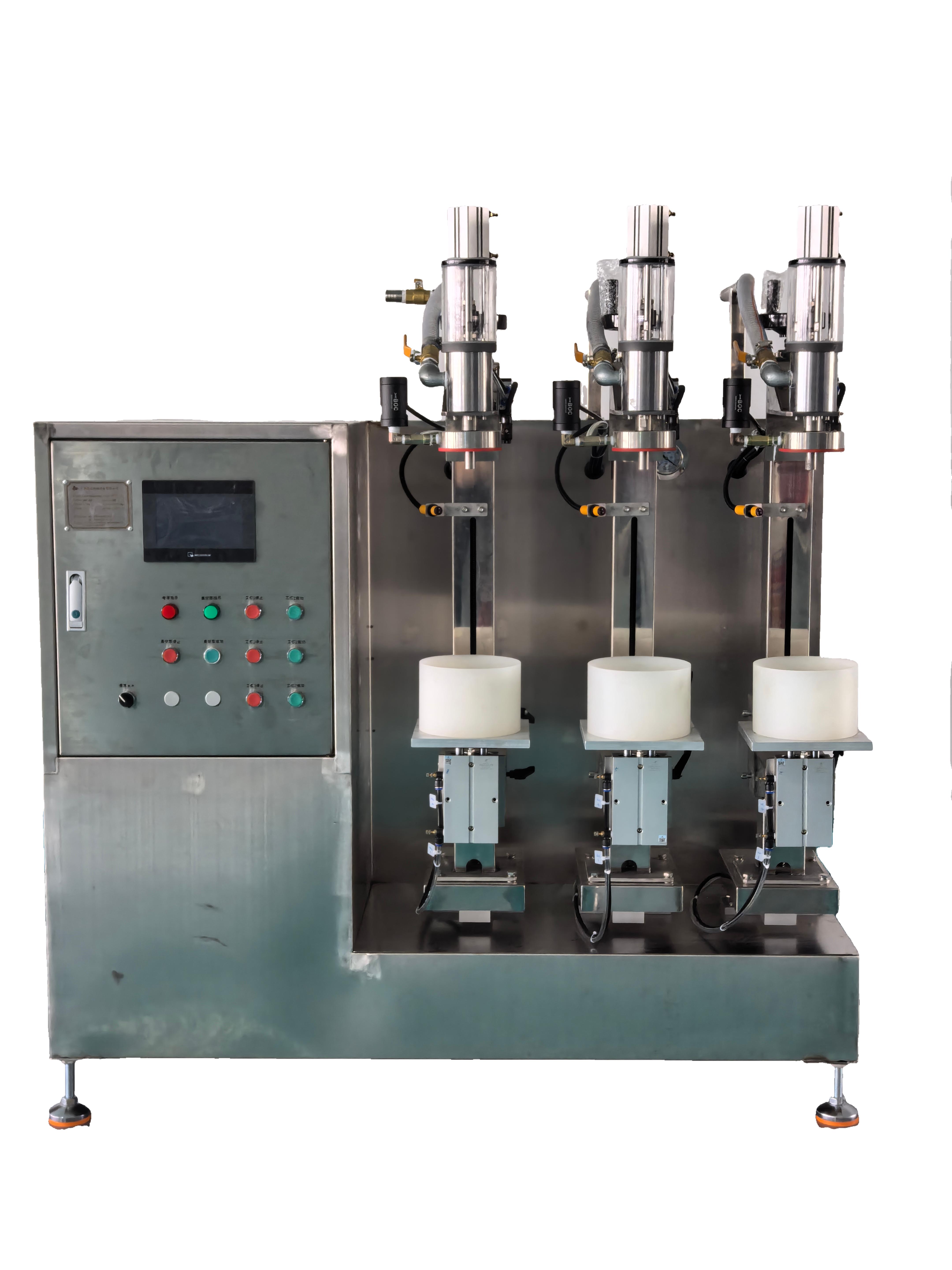 Three-station Dry Powder Filling Machine Filling Production Line