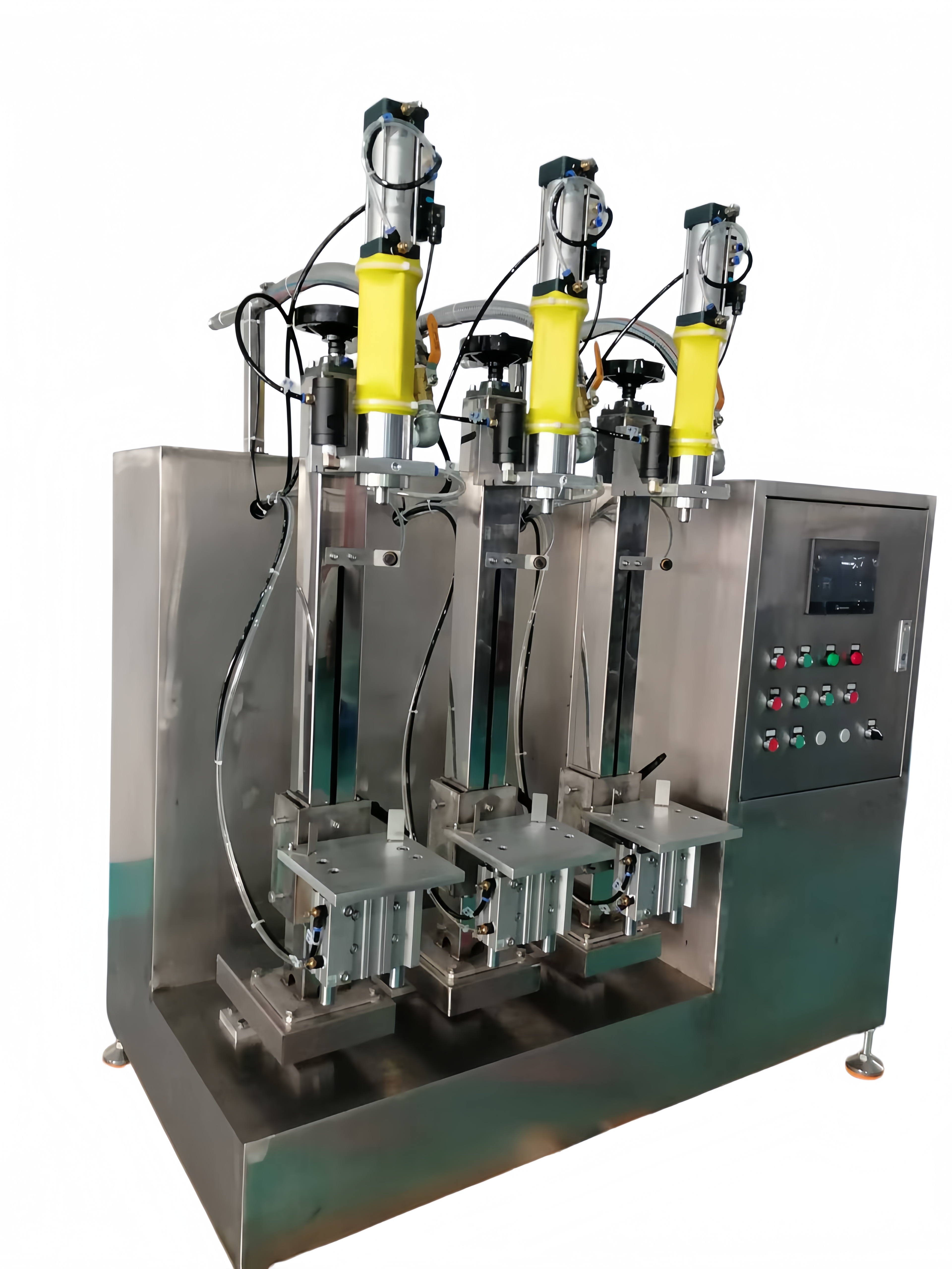 Three-station Dry Powder Filling Machine Filling Production Line