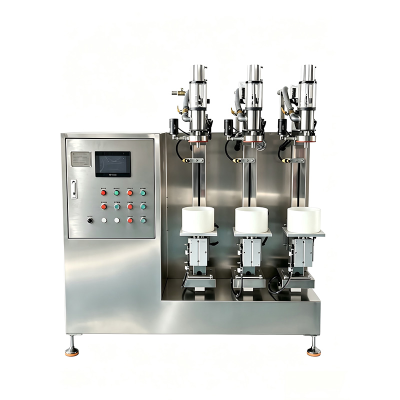 Three-Station Vacuum Dry Powder Filling Machine