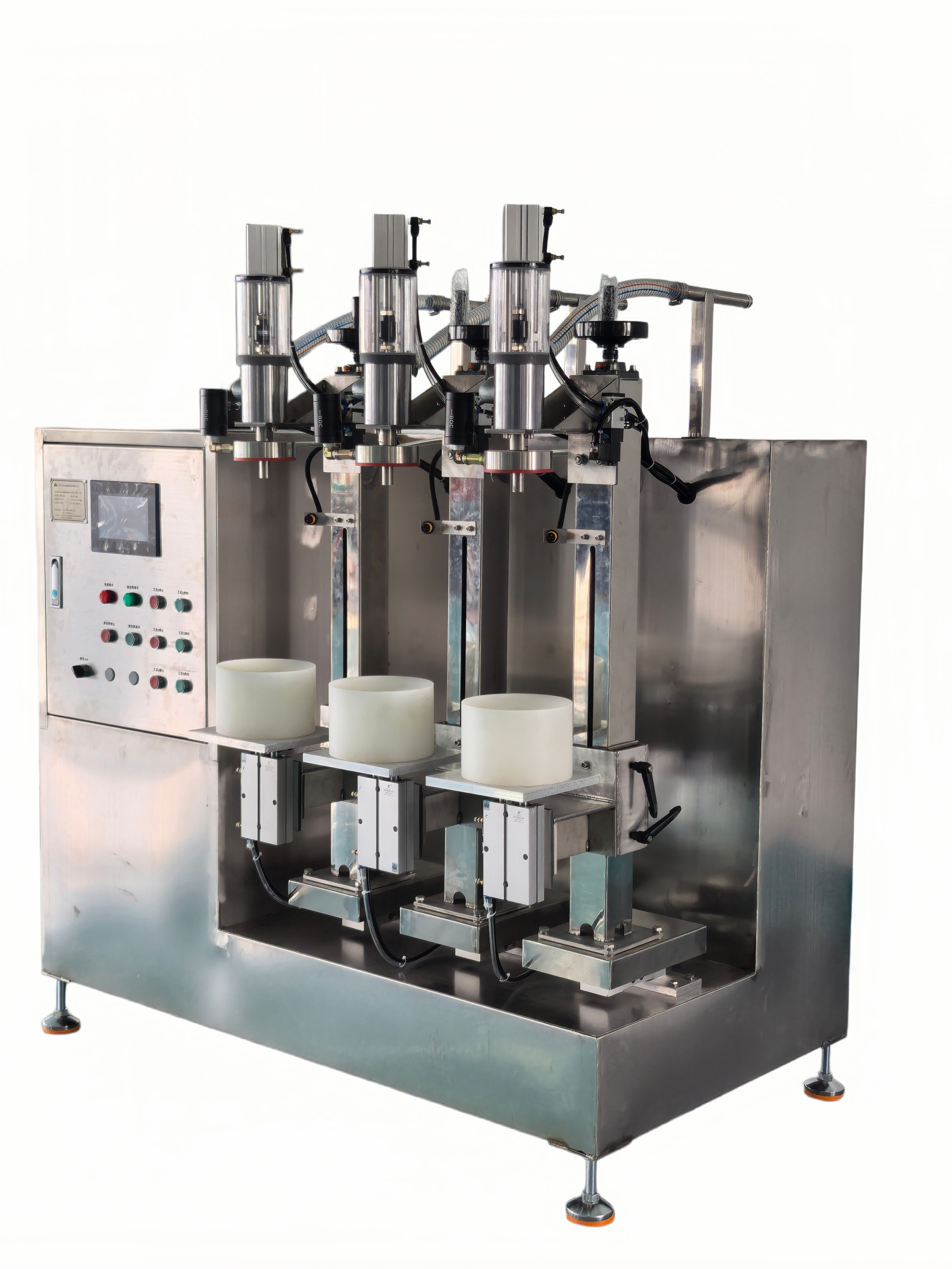 Three-station Dry Powder Filling Machine Filling Production Line